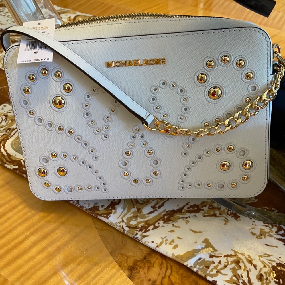 NWT Michael Kors Jet Set Large EW Crossbody